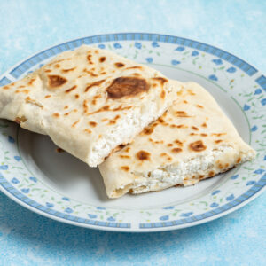 Ψημένη περεκίγια τυρί